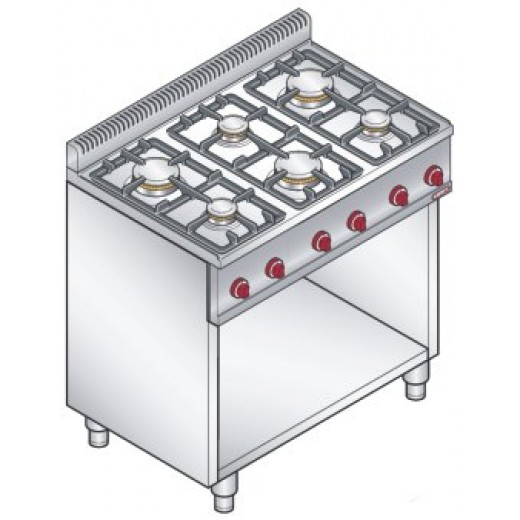 Plynový sporák G6F6MPW