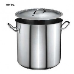 Hrnce vysoké s poklicí - nerez 18/10
