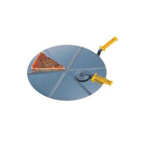 Podnos na servírování a krájení pizzy pr.45 cm
