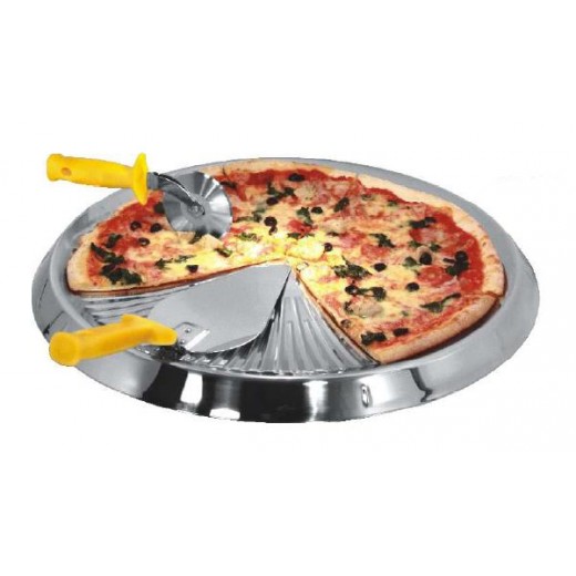 Podnos na pizzu otočný