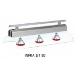 Infra lampy a ohřevné desky