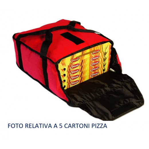 TAŠKA TERMO NA PŘEPRAVU 3 KS PIZZY PRŮMĚRU 45 CM